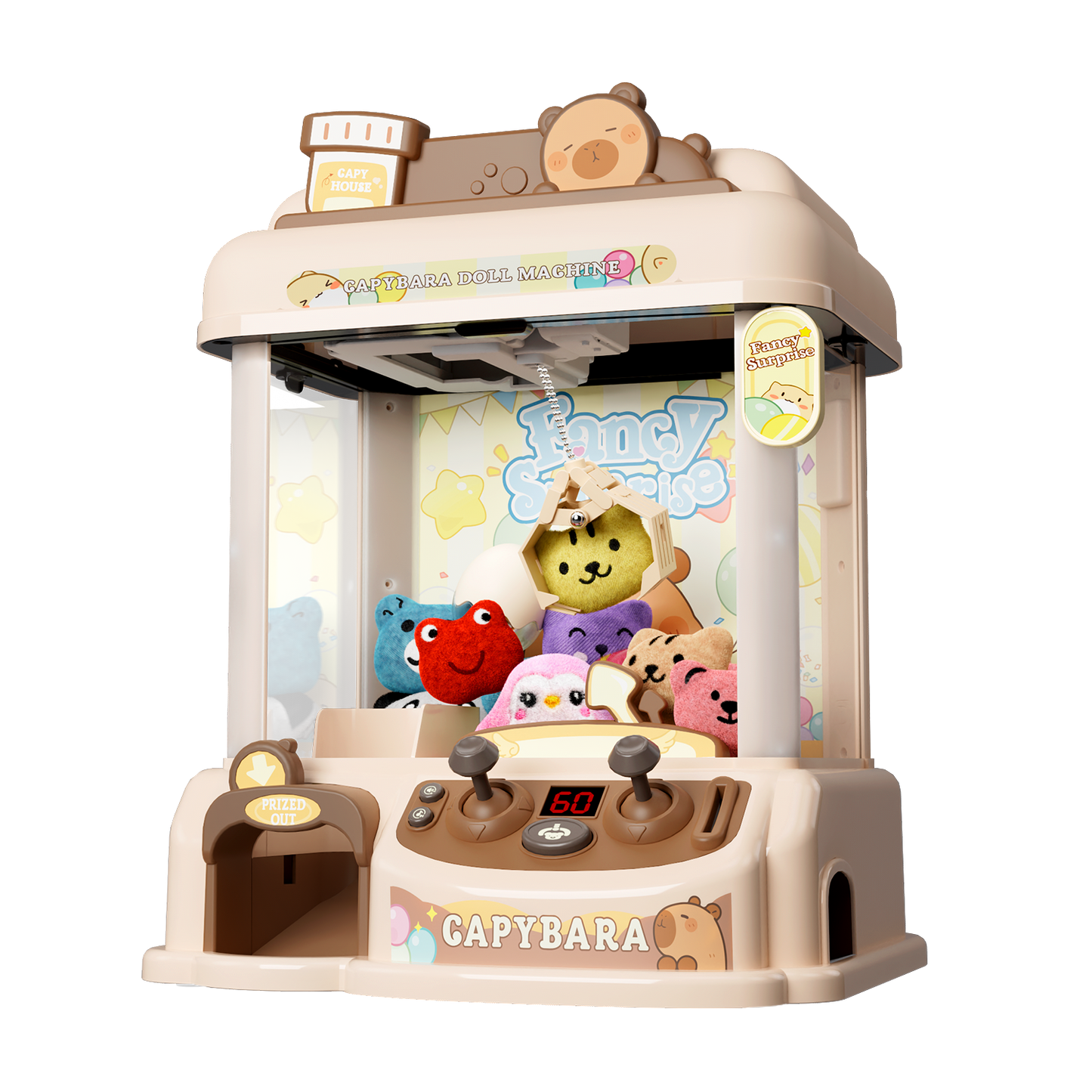 Large Capybara Claw Machine for Kids